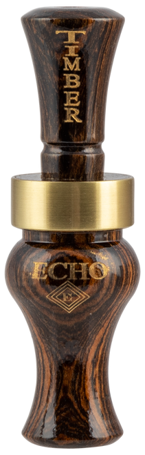 Echo Calls 78015 Timber  Single Reed Mallard Hen Sounds Attracts Ducks Brown Bocote Timber
