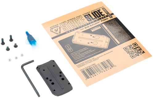 Strike Industries P365RMR Strike Slide Adapter Plate Black 5.80" Long Compatible w/ SI Strike P365 Slide