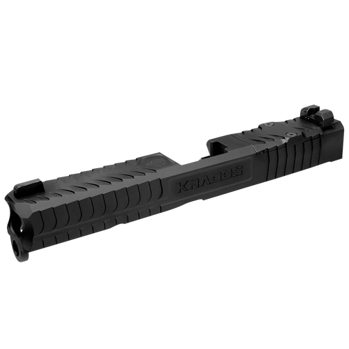 CMC Triggers SLD173GRMR Kragos  Compatible w/Glock 17 Gen3 RMR Cut Black DLC Stainless Steel