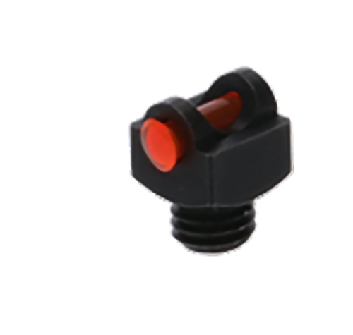 TruGlo TG954CR StarBrite Deluxe Bead  Black | Red Fiber Optic Front Sight 5-40" Threads