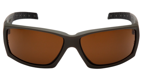 Pyramex VGSG718T Venture Gear Tactical Overwatch Adult Bronze Lens Anti-Fog Polycarbonate OD Green Frame