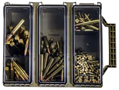 Berry's 33805 Tri-Can Triple Ammo Can Tan Plastic