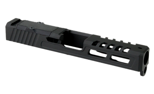 Zaffiri Precision ZPS.2.19.BLK ZPS.2 Custom Slide Fits Glock 19 Gen 3 Black 17-4 Stainless Steel