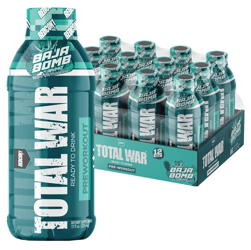Redcon1 RC1TWRTDBB-12 Total War Ready to Drink Baja Bomb 12 Pack