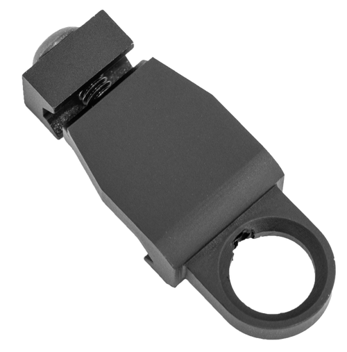 GrovTec US Inc GTSW323 Side Rider Sling Mount Snap Hook Loop  Black Anodized