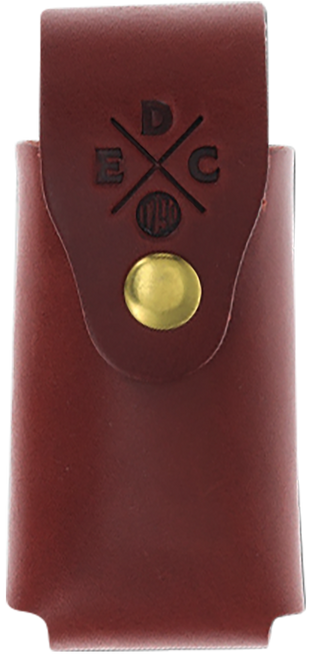 1791 Gunleather HDESSLSCHNA EDC Heavy Duty Easy Slide OWB Chestnut Leather Belt Slide Ambidextrous