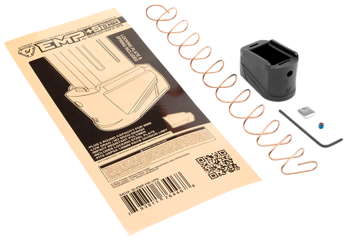 Strike Industries EMPHKVP9 Enhanced Magazine Plate  Extended +5rd 9mm Luger Black Polymer for H&K VP9