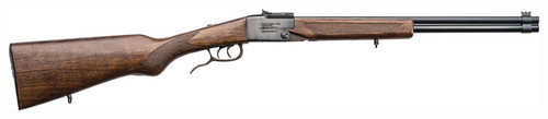 22LR & 410 BLUED WOODCHIAPPA DOUBLE BADGER O/U 