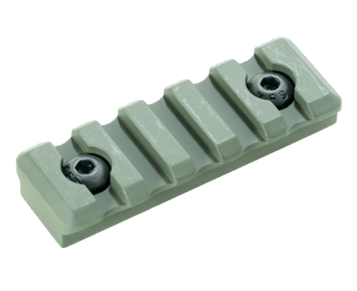 Timber Creek Outdoors M5SPROD M-LOK 3 Slot Picatinny Rail  OD Green Aluminum Fits AR-Platform