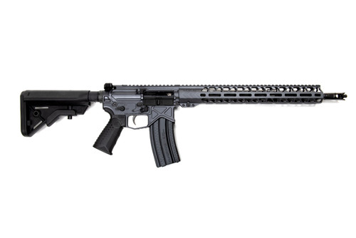 Battle Arms Development Billet AUTHORITY Elite AR Rifle - Combat Grey | .223 WYLDE | 16" Barrel | 15" M-LOK Free-Float Rail | Ambi Charging Handle & Ambi Safety | B5 Stock | Nickel Teflon Trigger