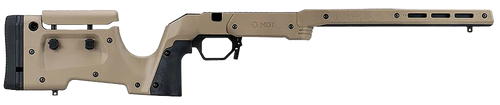 Mdt Sporting Goods Inc 104691FDE XRS Chassis FDE Aluminum Core with Polymer Panels, Adj. Cheekrest, M-LOK Forend, Interchangeable Grips, AICS Mag Compatible, Fits Short Action Remington 700