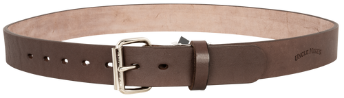 Uncle Mikes-leather(1791) BLTUM46/50DBR Gun Belt  Dark Brown Leather, Belt Size 46/50, 1.50" Wide