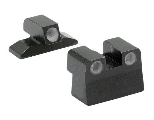 Meprolight USA 102423101 Tru-Dot  Green Tritium White Outline Front Sight-Green Tritium White Outline Rear Sight Bersa Thunder 380