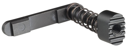 Strike Industries ARSMCBLK Magazine Catch  made of Steel with 6061-T6 Aluminum Release Button & Black Finish for AR-Platform