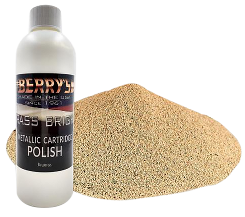 Berry's 73743 Brass Polishing Kit  8 oz. Bright Brass/ 6 lbs. Corn Polishing Media