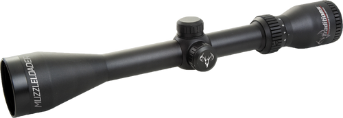 Traditions A1143RIR Muzzleloader Scope  3-9x 40mm Matte Finish Illuminated Range Finding Reticle