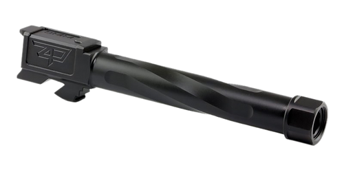 Zaffiri Precision ZP.17BTBN   9mm Fits Glock 17 Gen1-4 4.99" Black 416R Stainless Steel