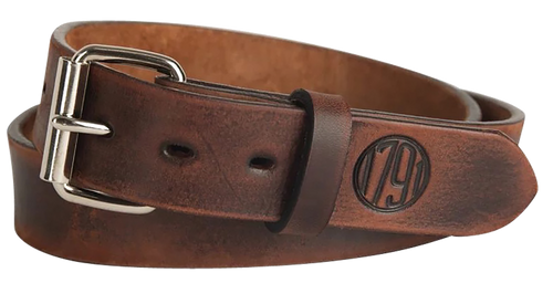 Uncle Mikes-leather(1791) BLTUM28/32DBR Gun Belt  Dark Brown Leather 28/32 1.50" Wide Buckle Closure