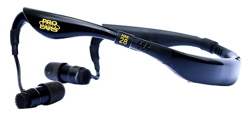 Pro Ears PEEBBLK Stealth 28  28 dB Behind The Head Black Adult 1 Pair