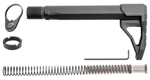 Phase 5 Weapon Systems RMSA Rifle Mini Stock Assembly Black Aluminum for AR15/AR10