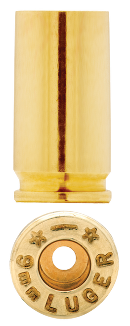 Starline Brass 9EUP100 Unprimed Cases  9mm Luger Handgun Brass 100 Per Bag