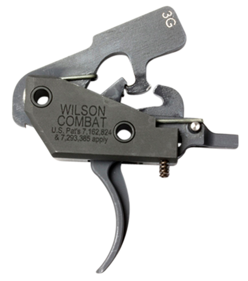 Wilson Combat TRTTU3G Tactical Trigger Unit  3-Gun Drop-in Trigger with 3.50-4 lbs Draw Weight & Black Finish for AR-Platform Wilson Combat TRTTU3G Tactical Trigger Unit  3-Gun Drop-in Trigger with 3.50-4 lbs Draw Weight & Black Finish for AR-Platform