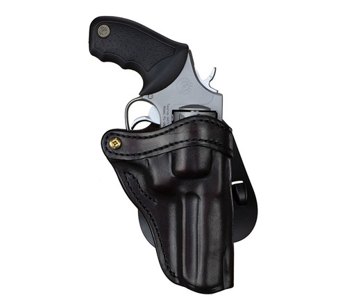 Paddle Revolver Hstr Sign BRN SZ2 RH