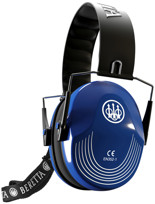 Beretta USA CF1000000205SS Safety Pro Muff 25 dB Black/Blue