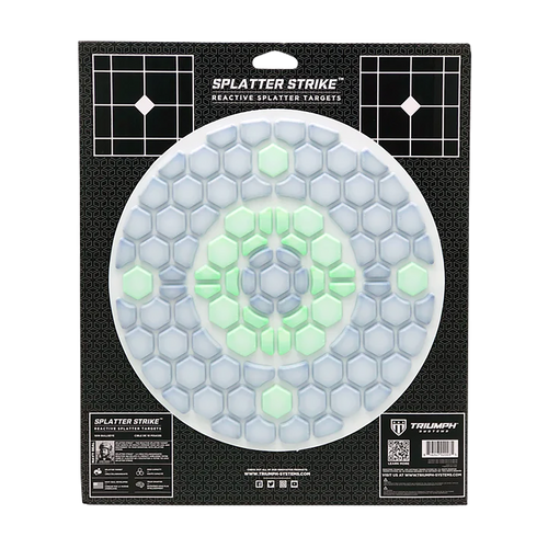Triumph Systems 031502001 Splatter Strike Reactive Splatter Target Bullseye Hanging Corrugate