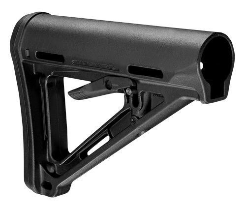 Magpul MAG400-BLK MOE Carbine Stock Black Synthetic for AR-15, M16, M4 Mil-Spec Tube (Tube Not Included)