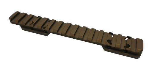 Talley PLMSB735 Browning X-Bolt Smoked Bronze Picatinny Rail  Long Action 20 MOA