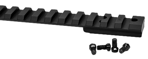 Warne V48420MOA Vapor Picatinny Rail Black Anodized Aluminum Ruger American Short Action, 20 MOA