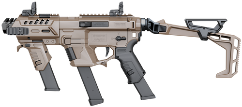 Recover Tactical PIXPMGFST02 P-IX+MG  PG9 SR20 Metal Front Guard Folding Stock Tan