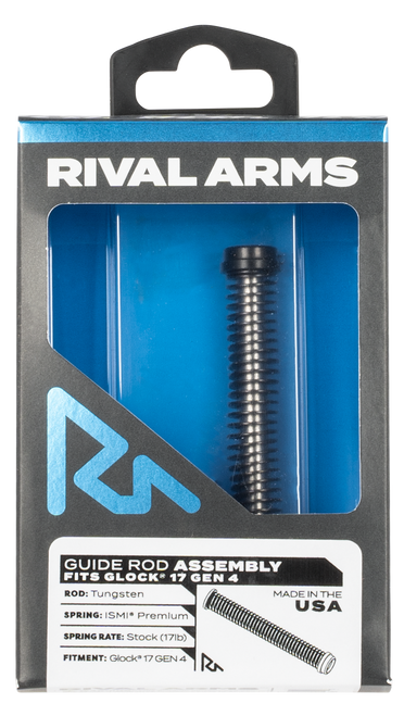 Rival Arms RA50G111T Guide Rod Assembly  Fits Glock 17 Gen4 Tungsten