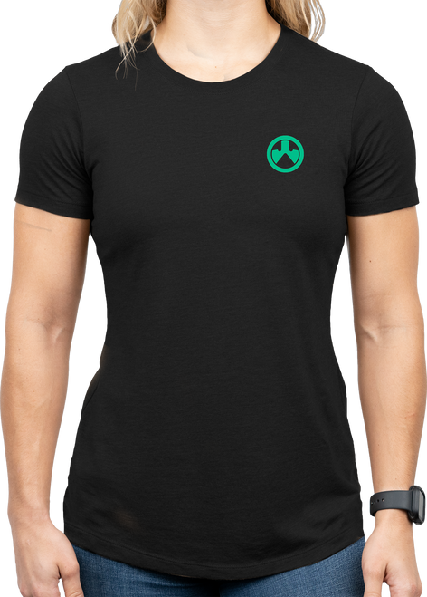 Magpul MAG1340-001-XL Groovy Women's Black Cotton/Polyester Short Sleeve XL