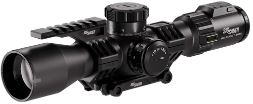 Sig Sauer Electro-Optics SOBBDX63102 BRAVO6T BDX Black 3-18x44mm, 35mm Tube, Illuminated MRAD Milling 2.0 Reticle