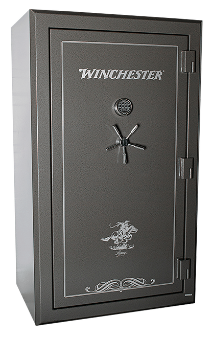 Winchester Safes  Legacy 53 Electronic Entry Black Powder Coat 10 Gauge Steel Holds Up to 51 Long Guns Fireproof- Yes