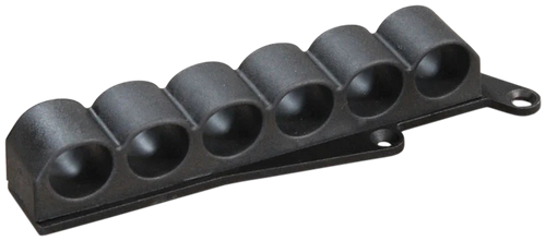 ADAPTIVE TACTICAL AT06000R Receiver Mounted Shell Carrier  6rd Non-Glare Black Synthetic Rubber Fits Remington 870/1100/1187 12 Gauge