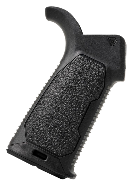 Strike AROMPG25 AR Enhanced Pistol Grip 25 Degrees AR Platform Black Rubber