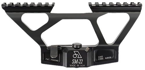 Arsenal SM22 AK Scope Mount SAM7K Series  Black Anodized 0 MOA