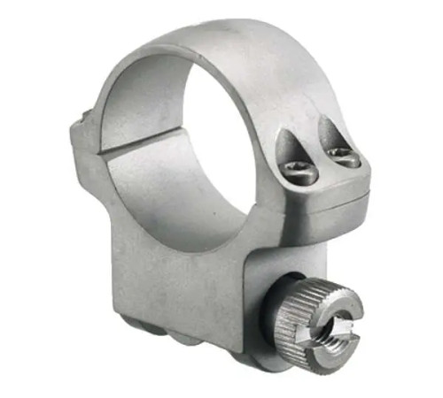 RUGER CLAM SHELL 1" MED SCOPE RING MATTE STS