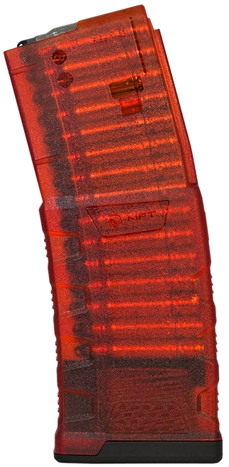 Mission First Tactical EXDPM556TR EXD  30rd 5.56 Fits AR/M4 Translucent Red