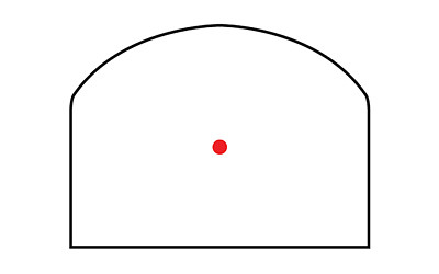 TRIJICON RMR TYPE 2 ADJ 3.25 MOA BLK
