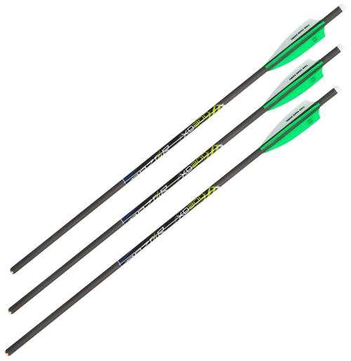 Allen 93230 XD300 Crossbow Bolts Black 20" Carbon Fiber 3 Pack