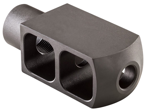 Alexander Arms MBEOTNKKIT Tank Muzzle Brake Kit Black Steel with 49/64-20 tpi Threads 3.50" OAL 1.50" Diameter for 50 Beowulf