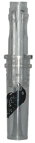 Haydel's Game Calls TC87 Triple Tone  Open Call Crow/Hawk Sounds Attract Turkeys, Clear Acrylic
