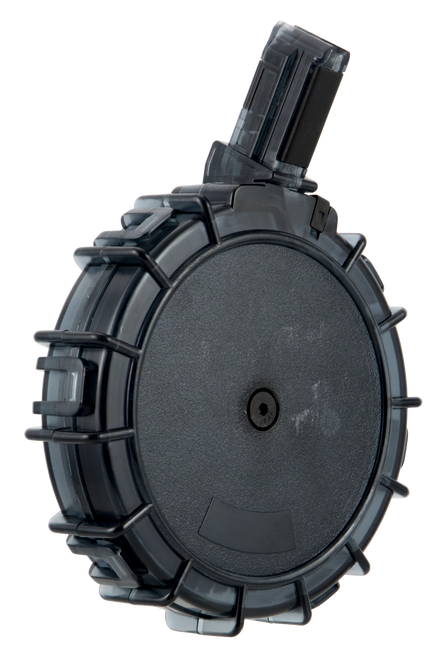 ProMag REMA3 Standard  55rd Drum 22 LR Fits Remington 597 Smoke Polymer