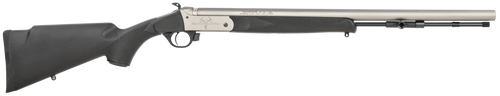Traditions R72110840 Buckstalker XT 50 Cal 209 Primer 24" Stainless Cerakote Black Synthetic Stock