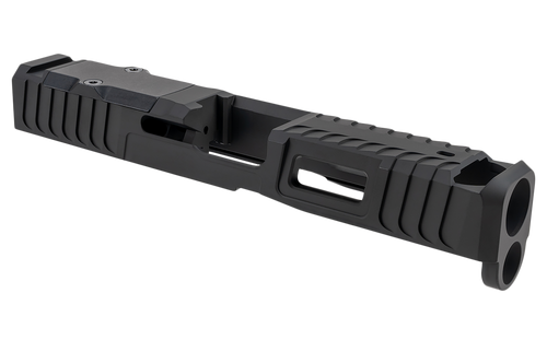 Zaffiri Precision ZPS.B.19.G5.BLK ZPS.IBS Custom Slide Fits Glock 19 Gen 5 Black 17-4 Stainless Steel
