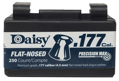 Daisy 990257512 PrecisionMax Premium 177 Lead Flat Nose 250/Box